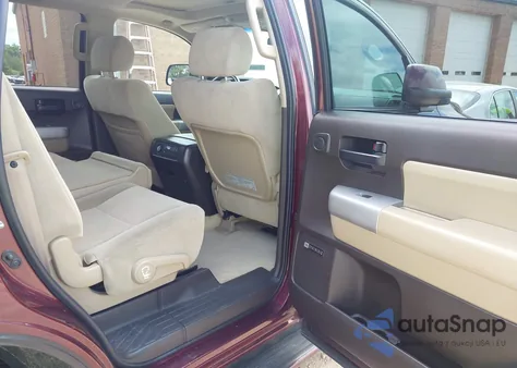 2008 Toyota Sequoia Sr5 5.7L V8 z USA, uszkodzony, nr VIN 5TDBY64A08S014500